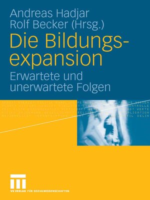 cover image of Die Bildungsexpansion